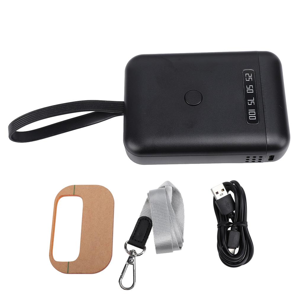 405nm LED UV Hair Extension Light Handheld UV Glue Curing Lamp 5000mAh Battery Rechargeable Hair