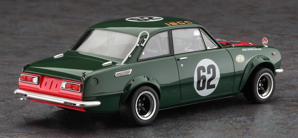 Hasegawa Масштабная модель Isuzu Bellett 1600GTR Гоночная спецификация Пластиковый набор для сборки 20749 1/24 (Автомобиль)