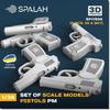 Sparrach Makarov PM Pistol Resin Kit SPU17935 1/35 5-piece (Military)