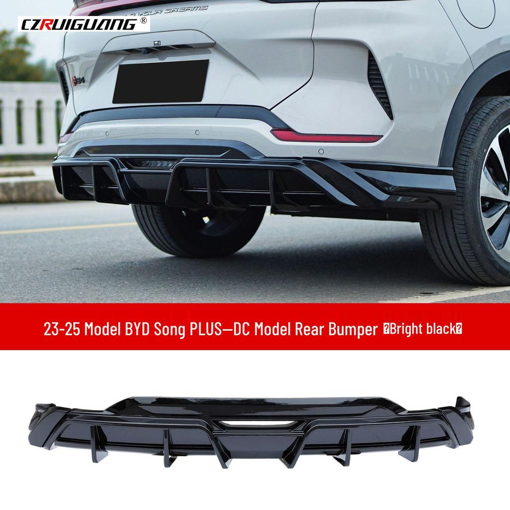 Compatible Roof and Tail Spoiler Kit for 23 BYD Song PLUS Models - Includes Rear Diffuser, Side Skirts, Front and Rear Lips.