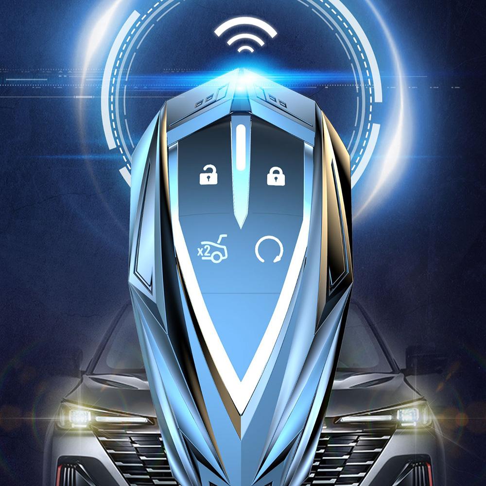 Чехол-оболочка из цинкового сплава для корпуса автомобильного ключа Changan Unit Unik Cs35Plus Cs55 Plus Cs75 Plus Oshan X7 X5 Автоаксессуары