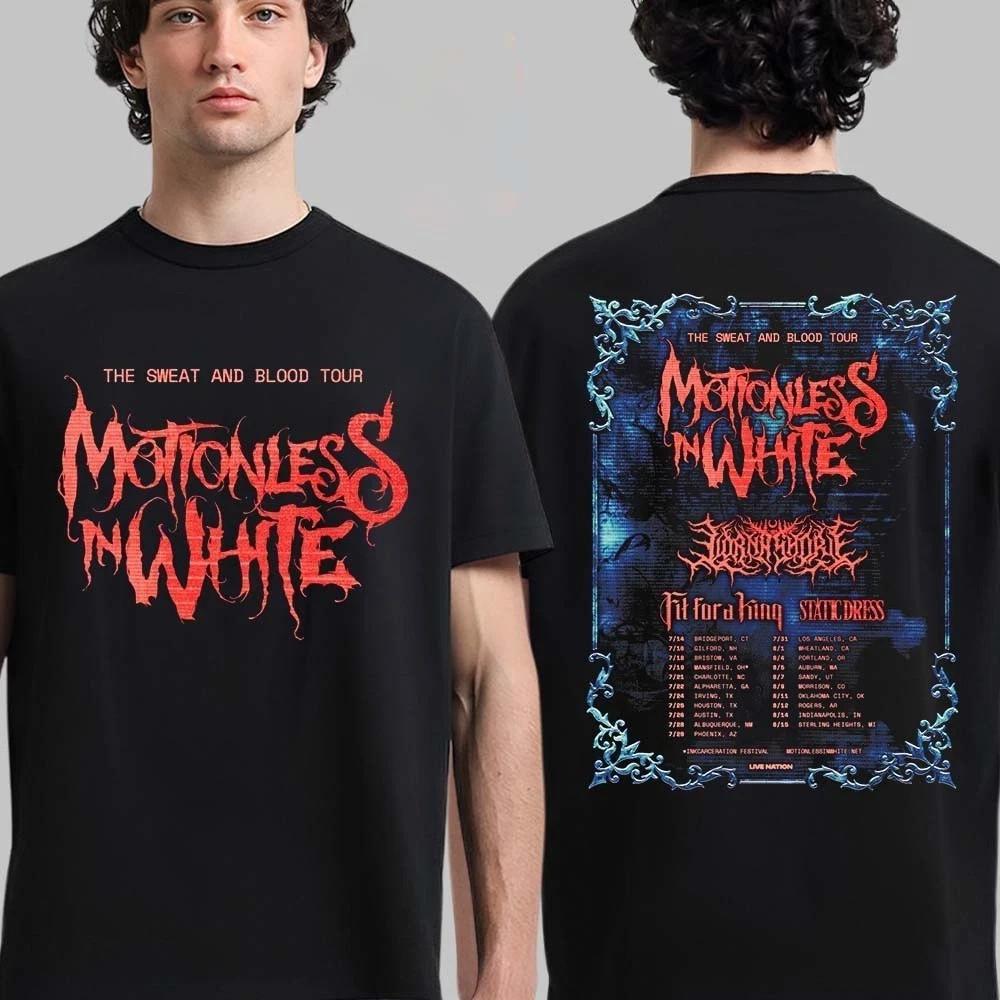 Motionless in White The Sweat And Blood Tour 2026 Shirt