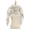 Spring Autumn Winter Shawl Ladies Plaid Triangle Scarf