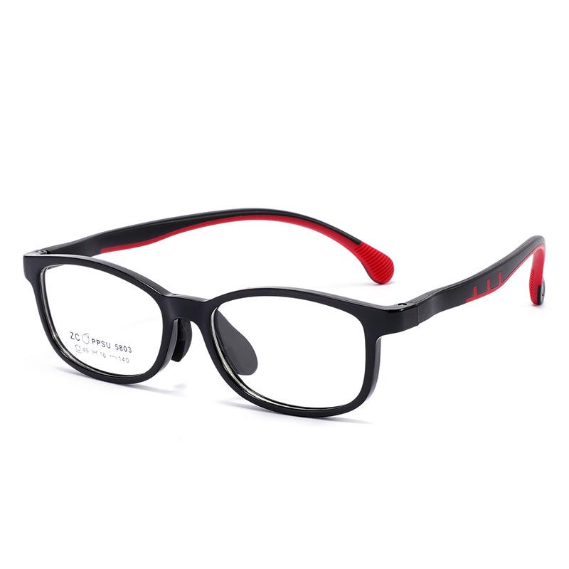 Comfortable Soft Silicone Nose Pads PPSU Eyeglass Frames for Kids, Men, Women – Myopia-Compatible