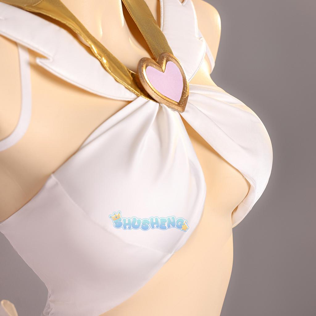 Panty Stocking Cosplay PANTY & STOCKING with GARTERBELT Costume Angel Dress Wing Women Halloween Carnival Party
