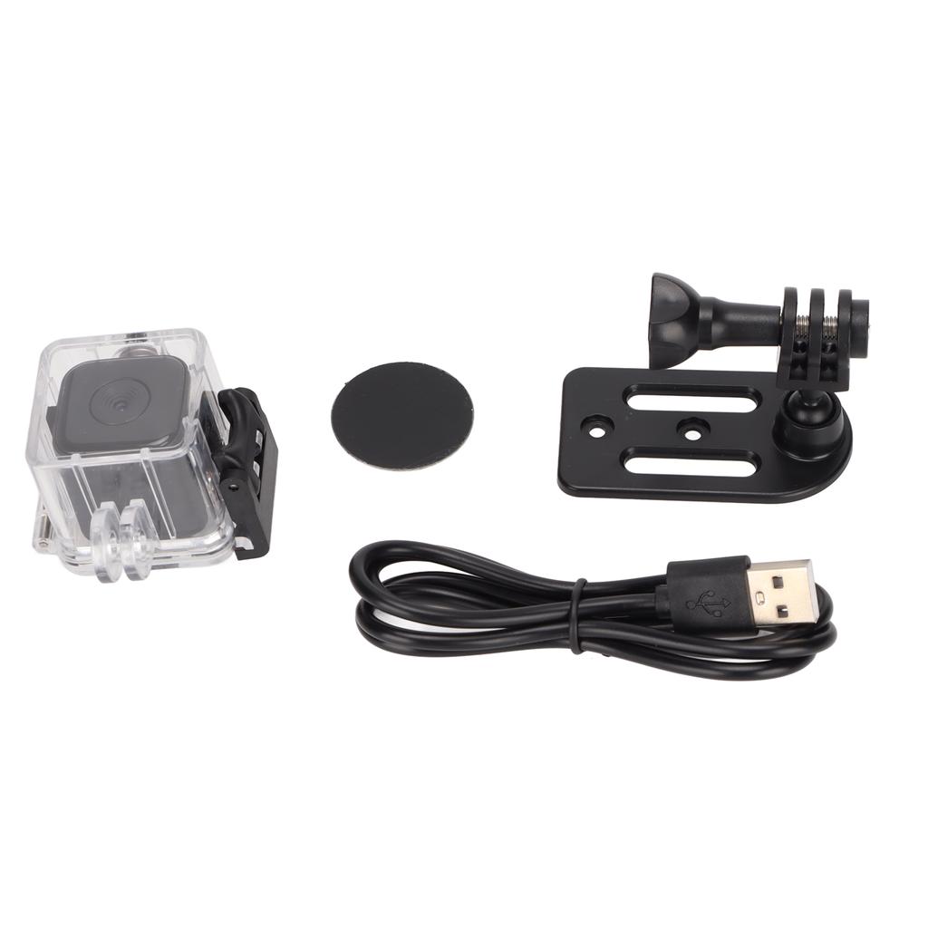 Full HD 1080P Водонепроницаемая камера Мини-рекордер с циклической записью Видеокамера Экшн-камера