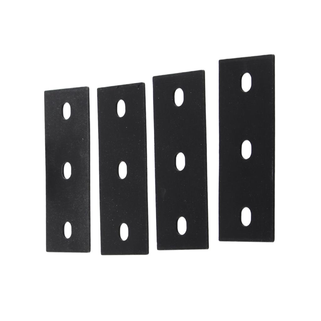 Монтажные кронштейны для солнечных панелей из алюминиевого сплава, простой в установке комплект зажимов для солнечных панелей для олова