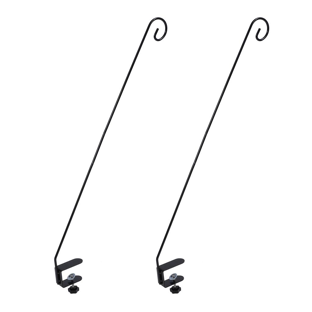 2 шт. удлиненный крючок для ограждения настила крючок для поручня прочный крючок для кормушки для птиц регулируемый для плана кормушки для птиц