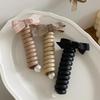 Temperament Bubble Braid Bow Hair Rope - Fashionable Ponytail Hair Ring