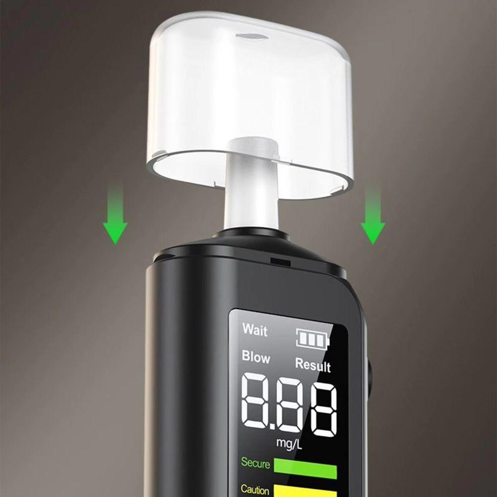 Accuracy Breathalyzer Analyzer LED Digital Display Portable Blow Breathalyzer Universal