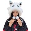 Winter new imitation mink animation toothless dragon cute plush hat women's Universal Studios riding ear protection Lei Feng hat