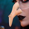 Witch Nose Prosthetic Breathable Fake Cosplay Witch Nose Halloween Costume Accessories For Holiday Parties School Performances