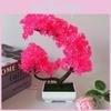 Simulated Chrysanthemum Flowers Green Plants Bonsai Desktop Decoration