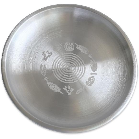Offering Bowl Ritual Plate Great for Altar use, Shamanic Wicca Ritual, Incense Burner, Smudging, Decoration (Metatron)