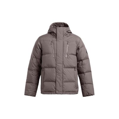 Пуховик ColdGear Infrared Running Training Hooded Down Jacket Men Jackets Light-Brown 1378830-176
