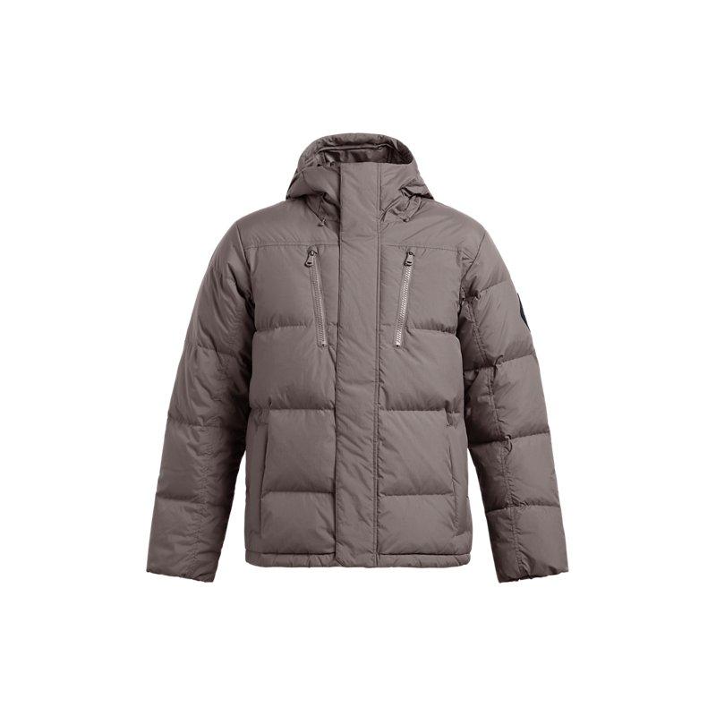 Under Armour Пуховик ColdGear Infrared Running Training Hooded Down Jacket Men Jackets Light-Brown 1378830-176