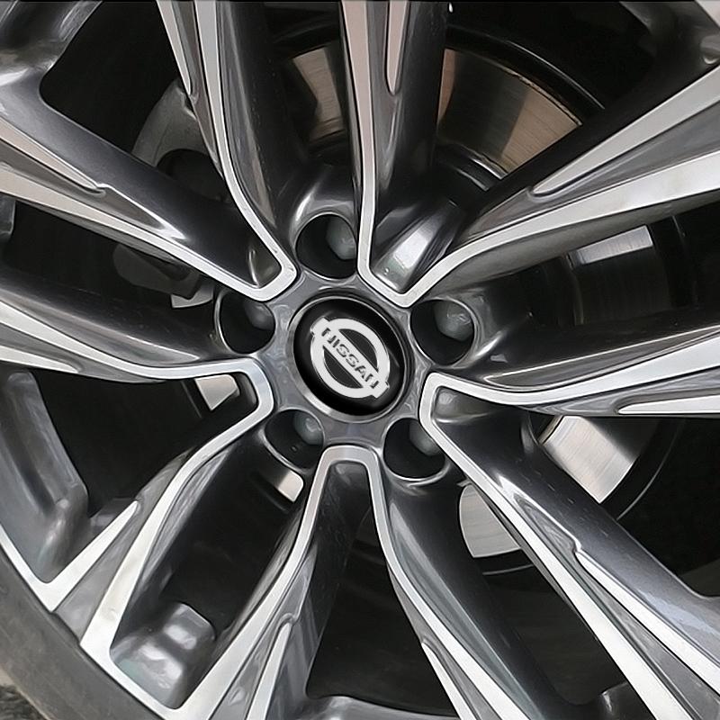 4 шт. 56 мм Колпачки на центр ступицы колеса автомобиля Эмблема Пылезащитная крышка ступицы обода для Nissan X-Trail T32 T31 Qashqai Tiida Teana Автостайлинг