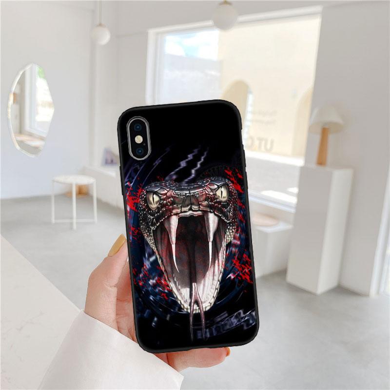 Мягкий чехол для телефона PP56 со змеиным дизайном для Redmi Note 8 9 Pro Max 9S 9T 9C NFC 8T 8A 10A A4