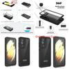 Водонепроницаемый противоударный чехол для Samsung Galaxy S21 Ultra из ТПУ и ПК для защиты при занятиях спортом на открытом воздухе