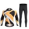 Breathable Riding Bicycle Jerseys Cycling Clothing Set Quick Dry Men Long Sleeve Bicycle Clothes Suit Wear Tights