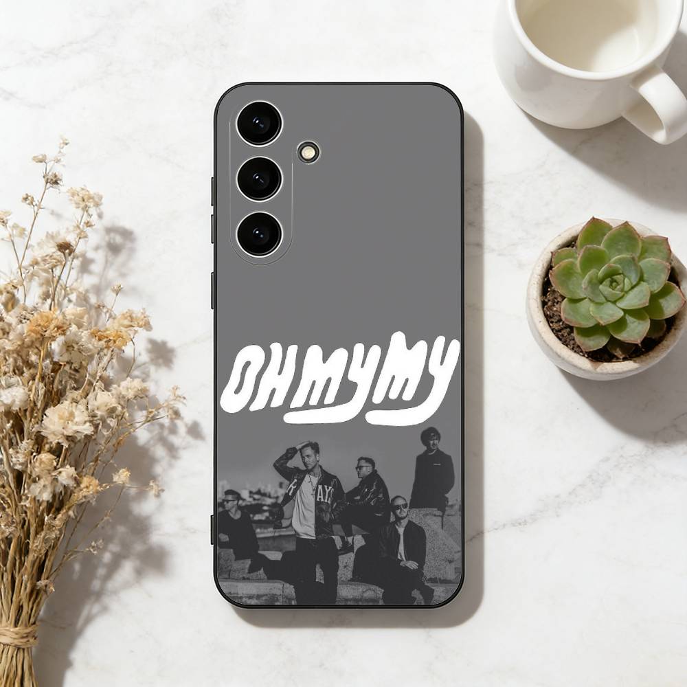 Поп-рок группа O-OneRepublic Чехол для телефона для Samsung Galaxy A73,A72,A71,A70,A53,A52,A51,Другие Мягкий черный чехол