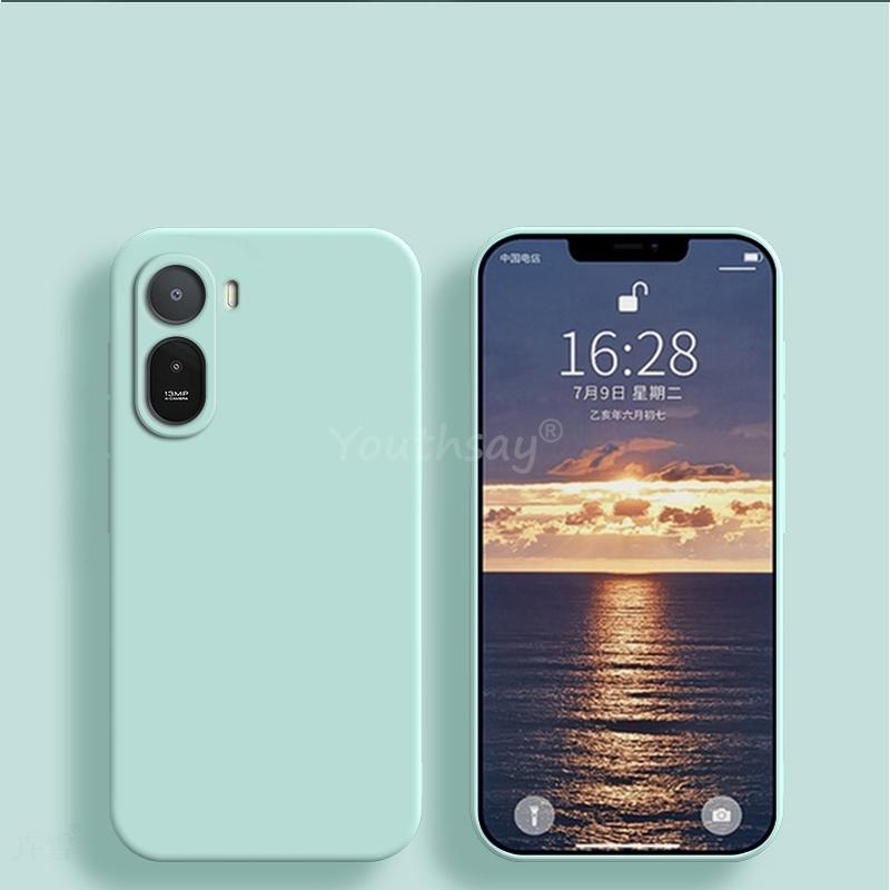 For Xiaomi Redmi A7 Pro Case Liquid Silicone Plain Case Redmi A7 Pro Cover TPU Anti-drop Phone Protector Case Redmi A7 Pro Cover