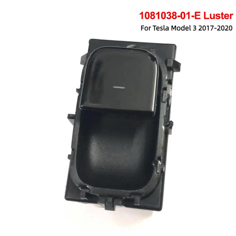 New For Tesla Model 3/Y Power Window Control Switch Car Window Glass Lifter Switch Lock Button Key 1081038-01-E 1081038-02-E
