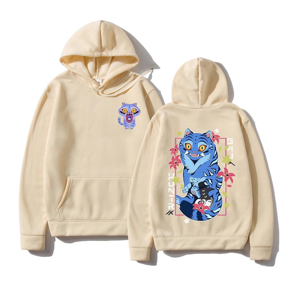 Autumn and Winter New KPop Devil Hunter Derpy Hoodie Merch KPop Men's and Women's Sportswear Fashion Street Wear Y2K Hoodie