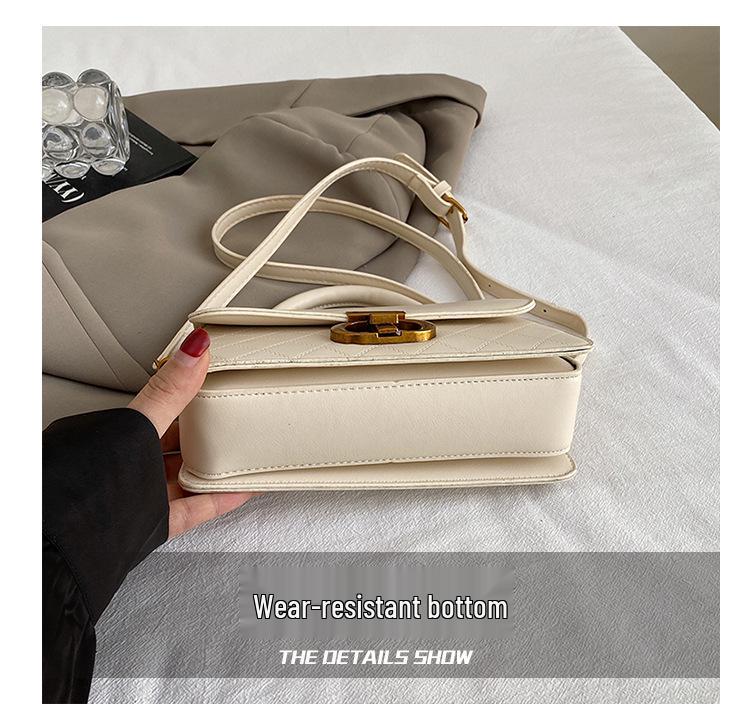 Трендовая минималистичная сумка кроссбоди в стиле ретро 2025 года: Вместительная, стильная сумка через плечо для поездок на работу и отдыха