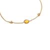 Skagen Women's SEA GLASS Honey Glass Station Bracelet, SKJ1738710