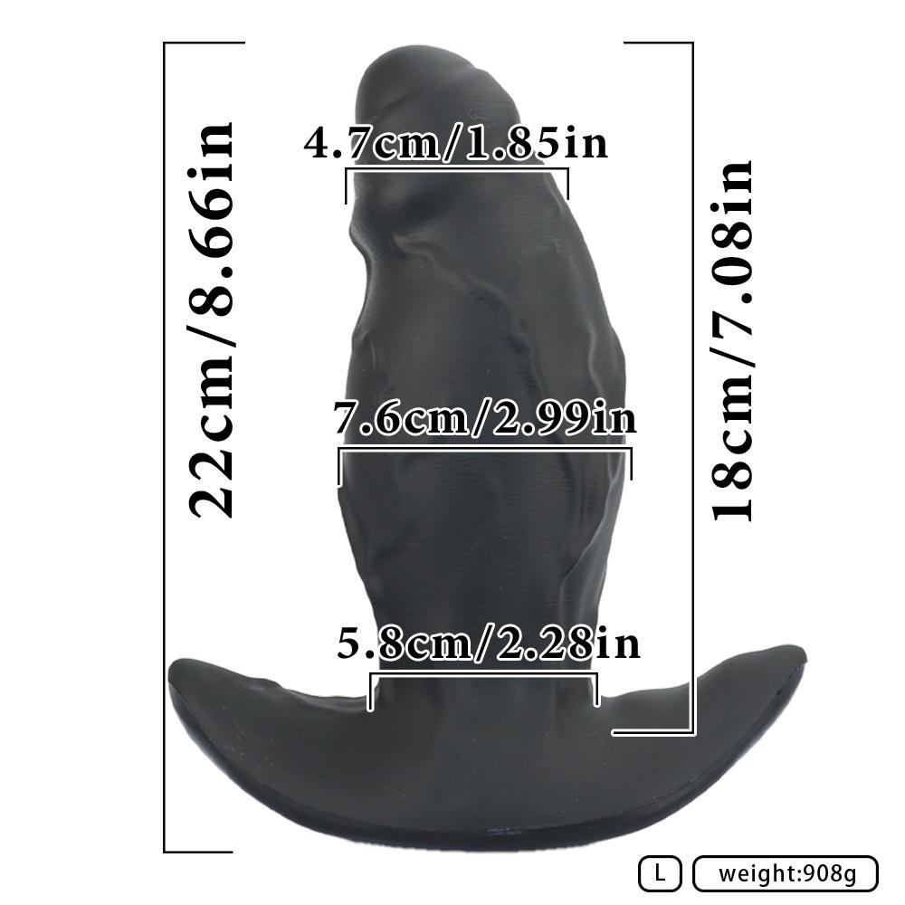 Реалистичный носимый силиконовый дилдо с крайней плотью, мягкими венами и большим размером для мужчин и женщин