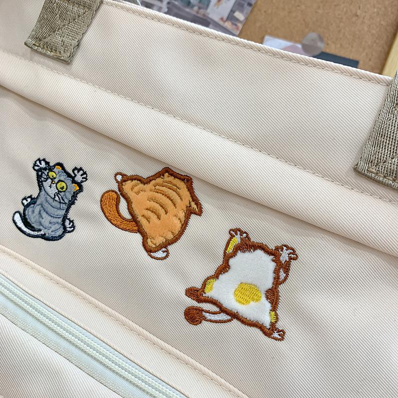 Сумка через плечо Cartoon Commuter женская большая вместительная студенческая сумка-тоут студенческая сумка через плечо