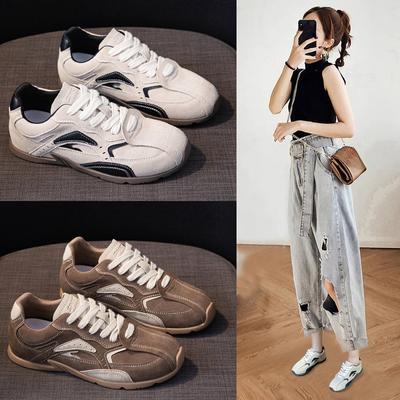 Новая ретро обувь для женщин, нишевая повседневная обувь из натуральной кожи на мягкой подошве