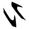 2Pcs Headlight Side SMOKE Overlays Tint Decals Vinyl For Ford Mustang 2019-2023