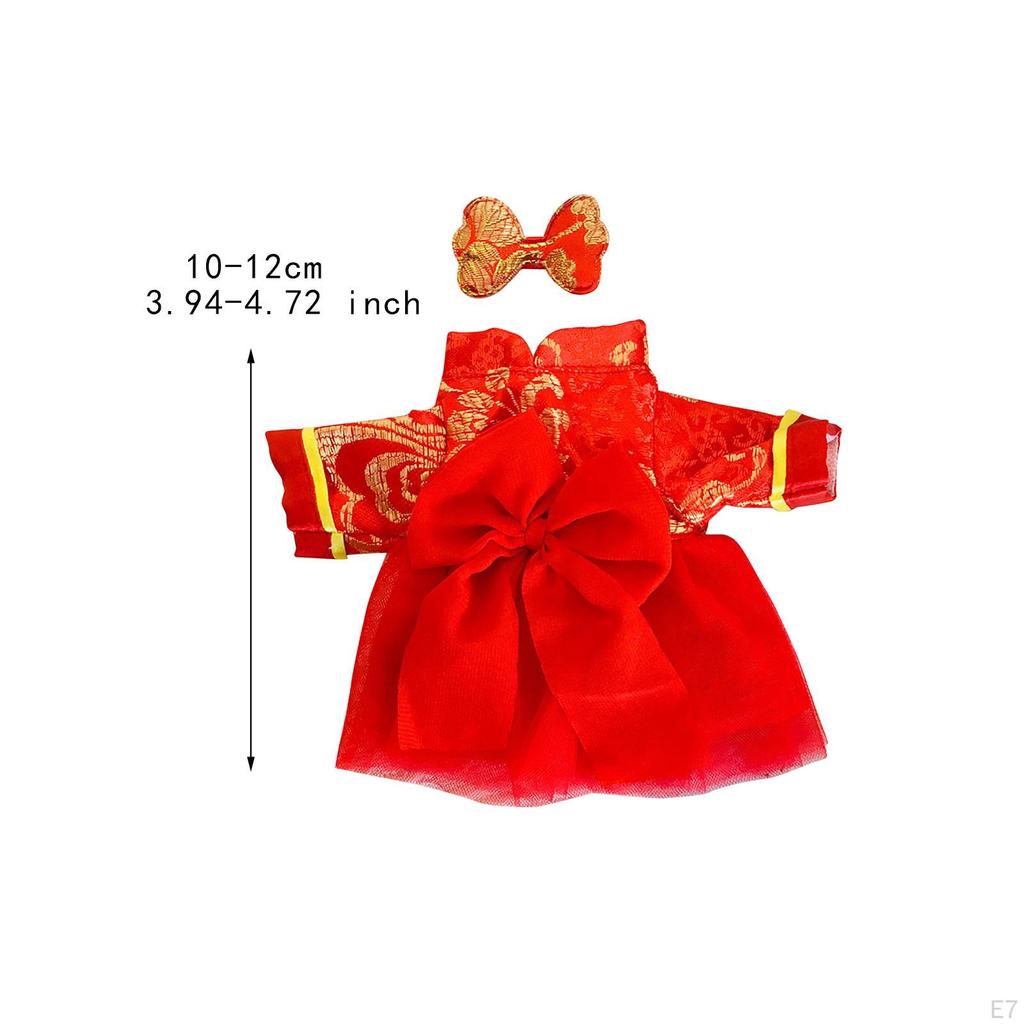 20 см плюшевая кукольная одежда, милые фигурки, комплект одежды, стильные аксессуары своими руками, мягкие