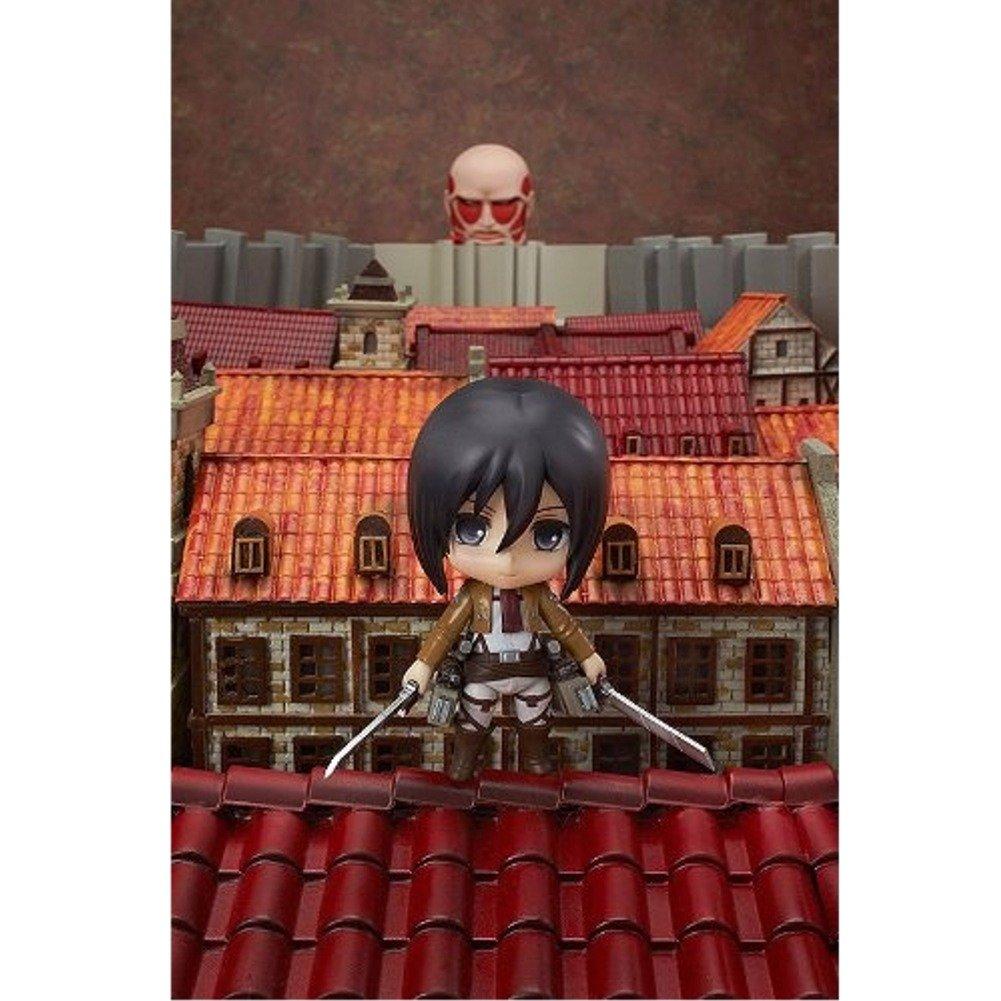 Атака титанов Нендороид Микаса Акерман окрашенный подвижный (немасштабная фигурка из АБС и ПВХ)