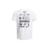 Under Armour UA Launch Crew Neck Printed Short Sleeve T Shirt Men Tops White 1383233-100