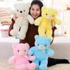 30cm LED Glowing Teddy Bear Stuffed Plush Toy Colorful Light Up Bear Christmas Holiday Gift Kids Soft Toy Accessories