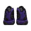 Air Jordan 13 Retro Court Purple Мужские кроссовки Черно-белые DJ5982-015