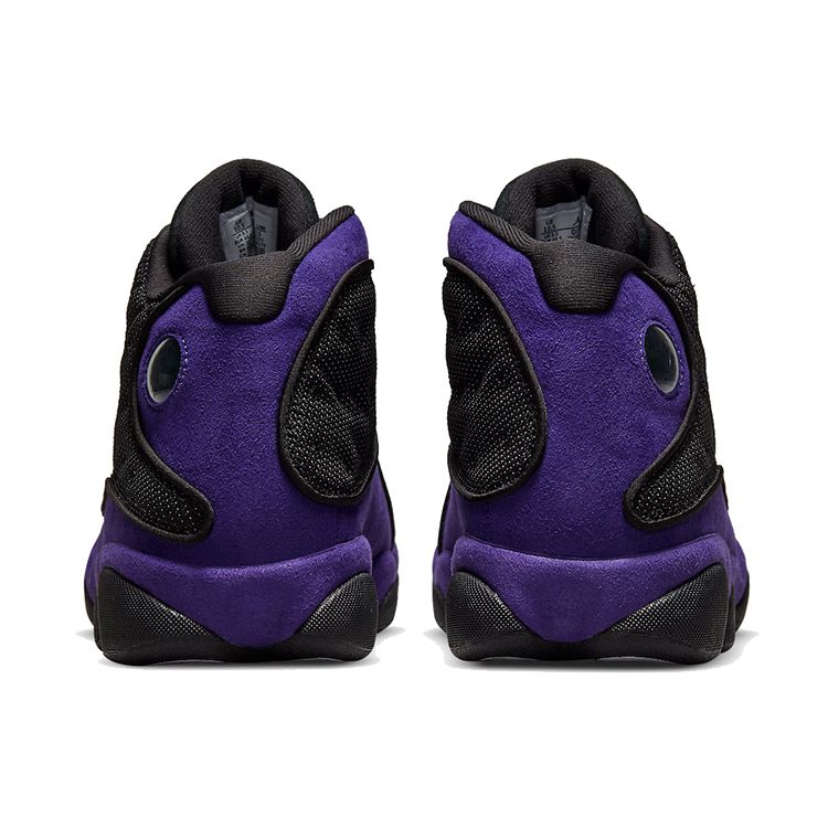 Air Jordan 13 Retro Court Purple Мужские кроссовки Черно-белые DJ5982-015