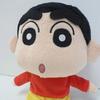Shiro stuffed toy set of sitting height 14cm Shin-chan & (S) 2, approx.