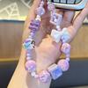 Anti-Lost Mobile Phone Lanyard Strap Hand-beaded Car Keychain Creative Phone Hand Rope