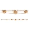 [R7346] - Rose Gold 'Tree of Life' Steel Bracelet (gold Pink) - 15mm