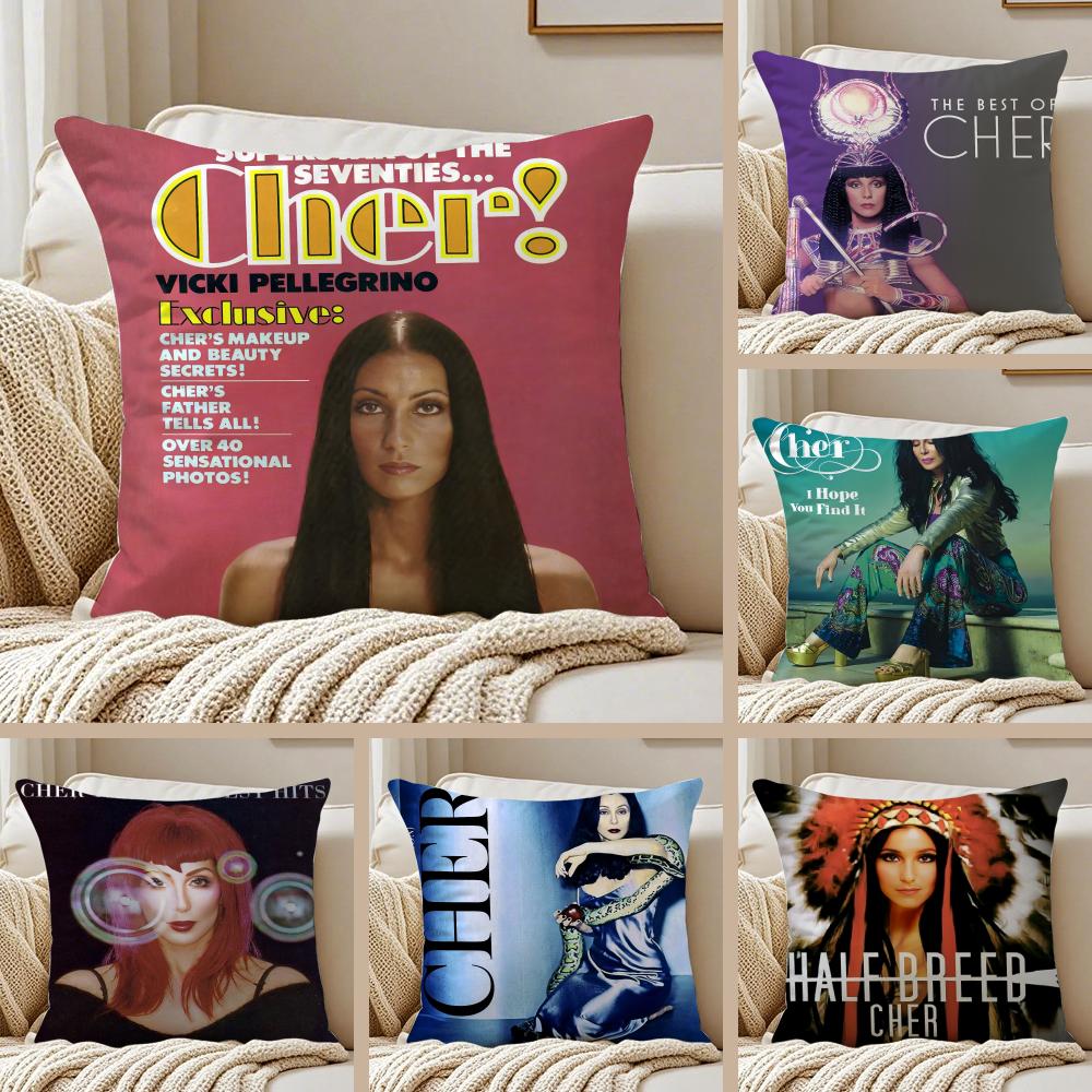 Cute CCherS Cushion Cover Pillowcase Antidustmite living Room Sofa Decor Cushion Room