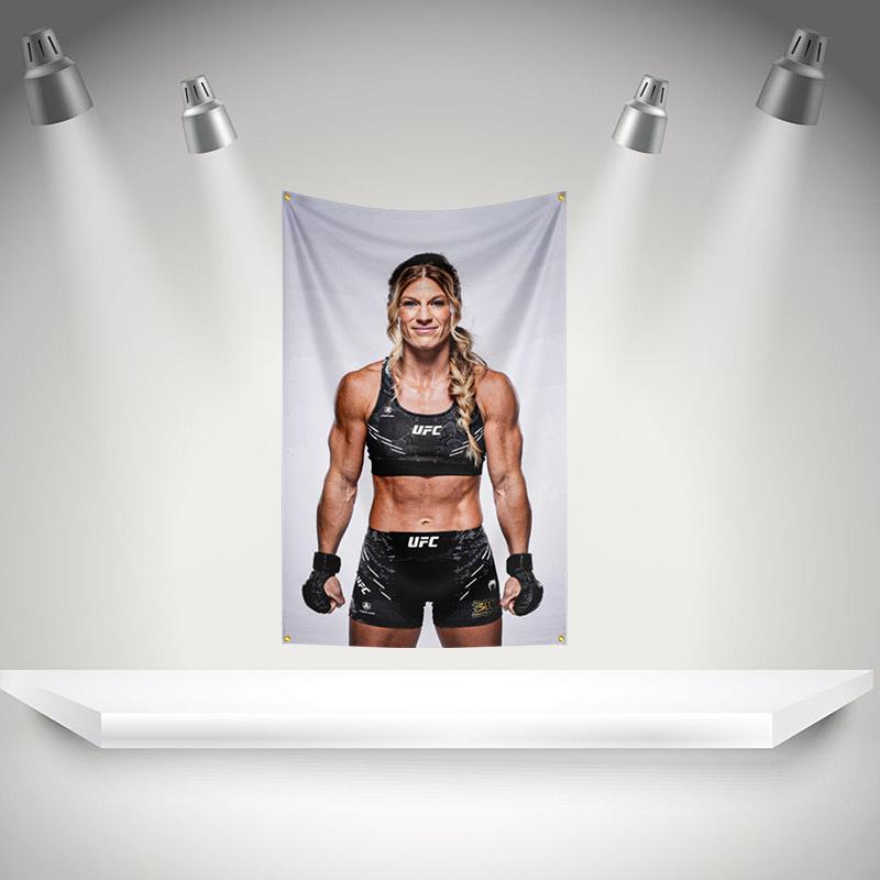 Kkayla Harrisons Flag Boxer Banner 3x5ft With Brass Grommets Hd Printing Tapestry Exhibition Boxer Sports Fans Garage Decor
