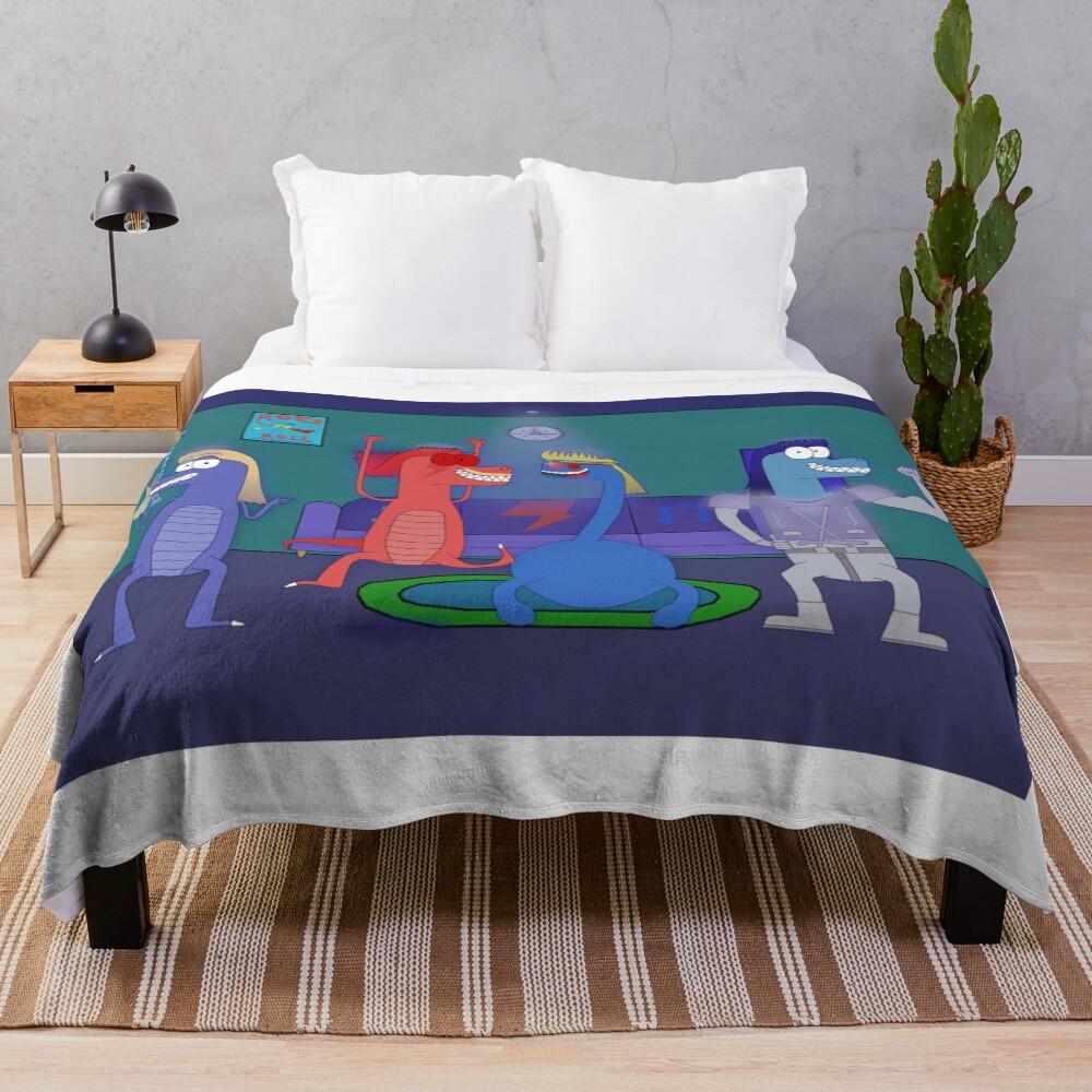 Rock N' Home Throw Blanket