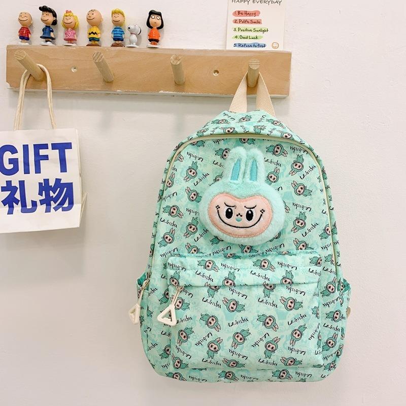 Children's Kindergarten Backpack New Versatile Cartoon Cute Student Schoolbag Trendy Fashion Printed Backpack