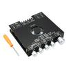 ZK-AS21 TPA3255 Bluetooth 5.1 Плата усилителя мощности HiFi 2.1-канальная 220 Втx2+350 Вт Цифровой аудиоприемник Плата УМЗЧ с управлением высоких и низких частот