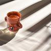 Cartoon Briquette Candle Holder Ceramics Candle Stand Creative Tea Light Candle Holder  Desktop