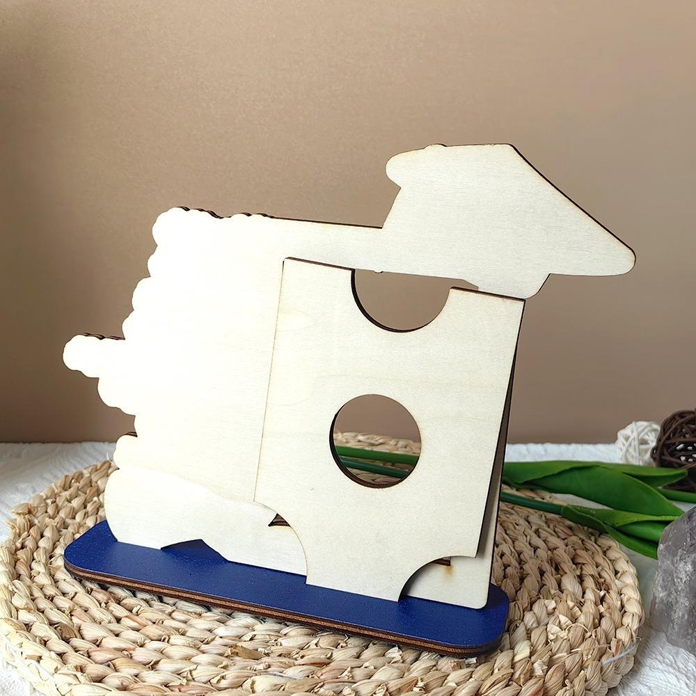 Rustic Graduation Photo Frame Vintage Picture Display Stand  Bedroom Office Living Room